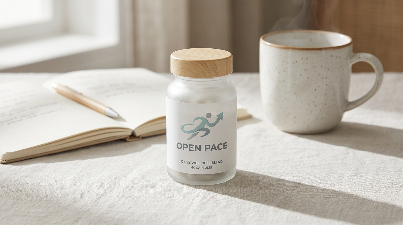 Open Pace Method en un ángulo de tres cuartos con luz matinal